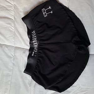 Small Black ChicknLegs Running Shorts